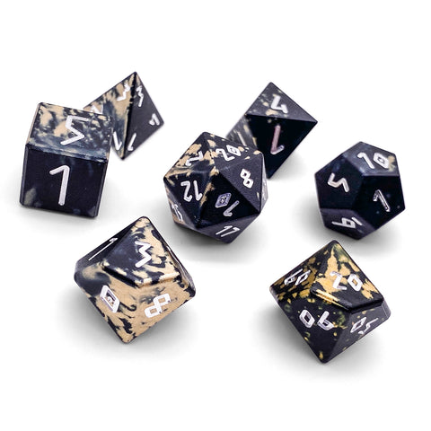 Great Void - 7 Piece RPG Set 6063 Aluminum Wondrous Dice