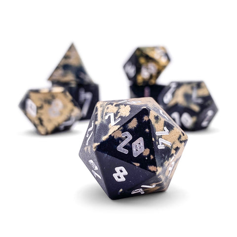 Great Void - 7 Piece RPG Set 6063 Aluminum Wondrous Dice