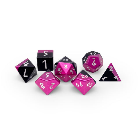 Hitman - 7 Piece RPG Set 6063 Aluminum Hybrid Dice