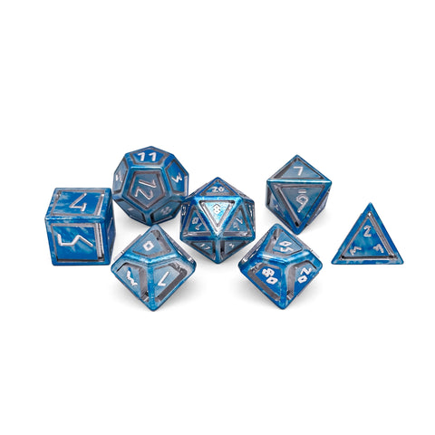 Holy Smite! - Nimbus™ 7 Piece RPG Set 6063 Aluminum Wondrous Dice