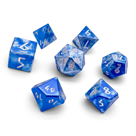 Holy Smite! - 7 Piece RPG Set 6063 Aluminum Wondrous Dice