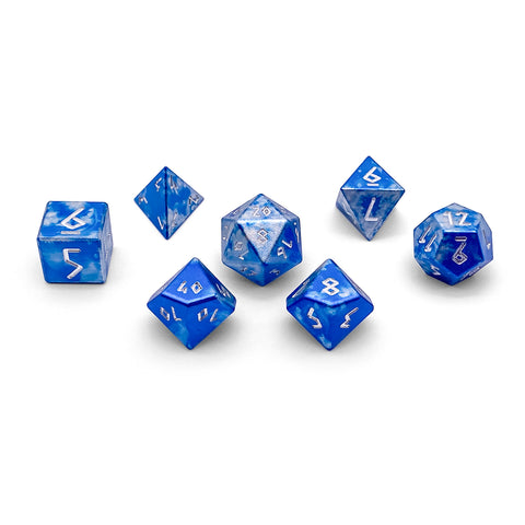 Holy Smite! - 7 Piece RPG Set 6063 Aluminum Wondrous Dice