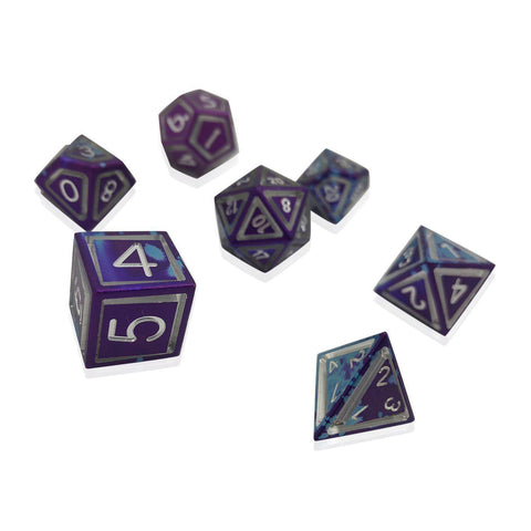 Hyperspace - Nimbus™ 7 Piece RPG Set 6063 Aluminum Wondrous Dice