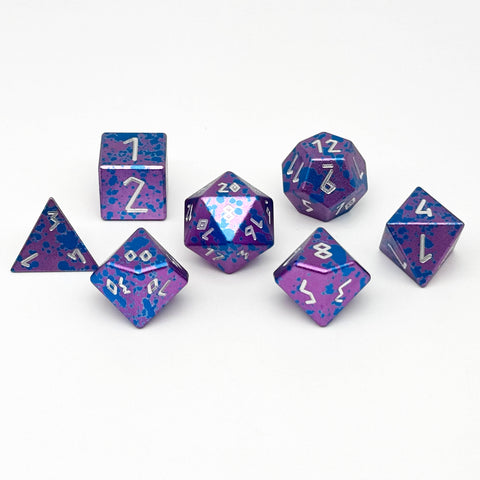 Galactic Conquest - 7 Piece RPG Set 6063 Aluminum Wondrous Dice