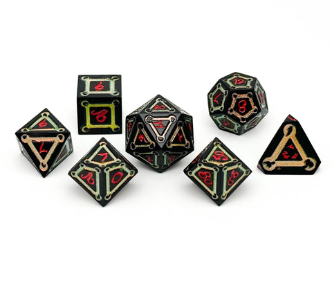 Spell Circle Mystery Dice Set