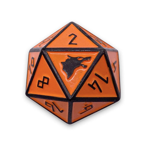 Runestones™ - 25mm D20 - Molten Lava