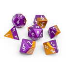 King's Blessing - 7 Piece RPG Set 6063 Aluminum Hybrid Dice - NOR 02369