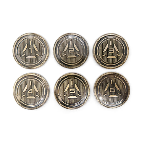 Adventure Coins - Objective Tokens (Alien Crosshairs)