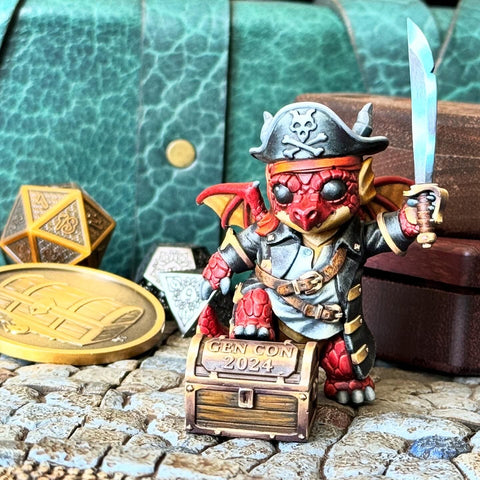 Gen Con 2024 Dragon Pirate Die Holder