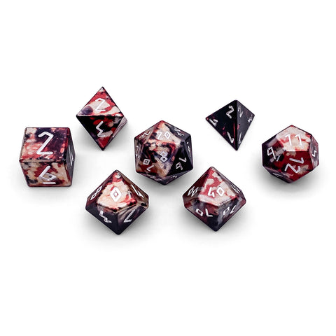 Lich King - 7 Piece RPG Set 6063 Aluminum Wondrous Dice