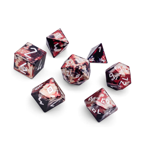 Lich King - 7 Piece RPG Set 6063 Aluminum Wondrous Dice