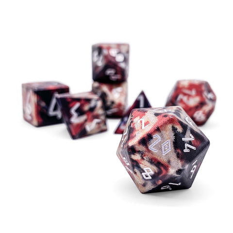 Lich King - 7 Piece RPG Set 6063 Aluminum Wondrous Dice