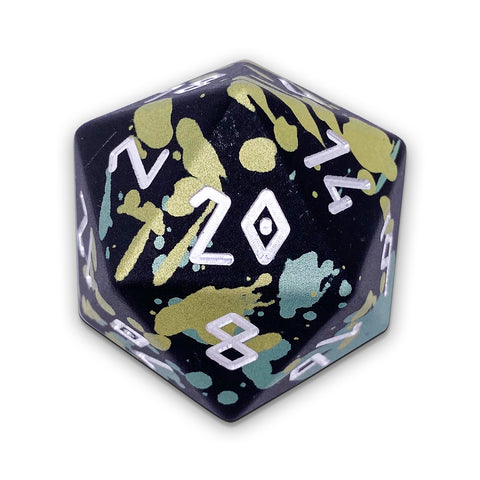 Single Wondrous Dice® D20 in Lizardman by