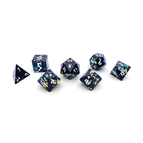 Lizardman - 7 Piece RPG Set 6063 Aluminum Wondrous Dice