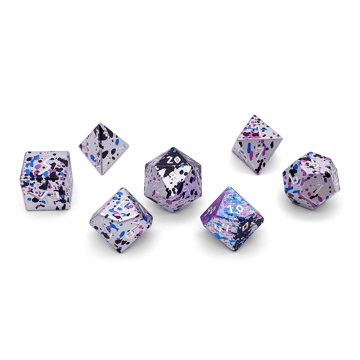 Magic Missile - 7 Piece RPG Set 6063 Aluminum Wondrous Dice – Norse Foundry