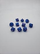 Miami Dice - Set of 10 D10s - Wondrous Dice - NOR 02375