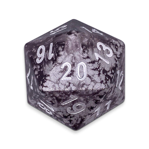 Single Wondrous Dice® Countdown D20 in Mummy Lord by  6063 Aircraft Grade Aluminum