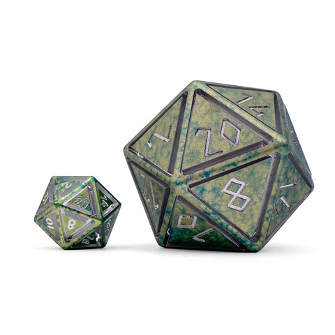 Nautical Demise - Nimbus™ Boulder® 55mm 6063 Aluminum Wondrous Dice