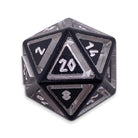 Nimbus™ Precision CNC Aluminum D20 Single Norse Font - Night Black - NOR 02063