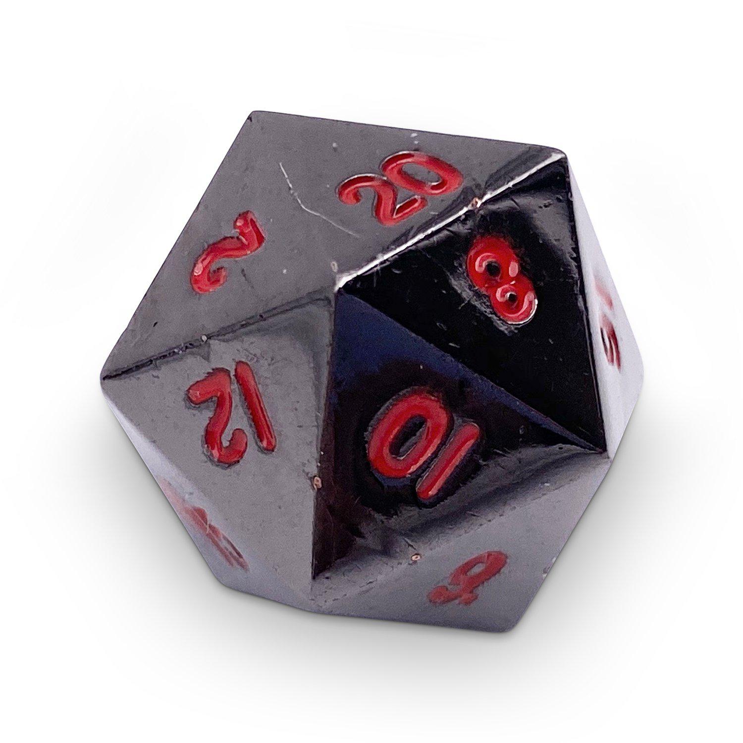 Single Alloy D20 in Nightmare by Norse Foundry - NOR 04561