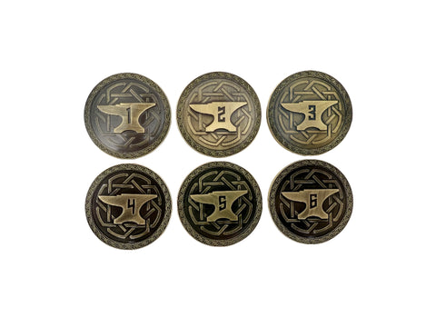 Adventure Coins - Objective Tokens (Dwarven)