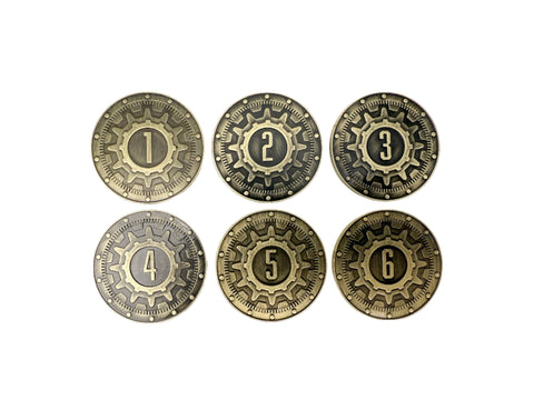 Adventure Coins - Objective Tokens (Gears)