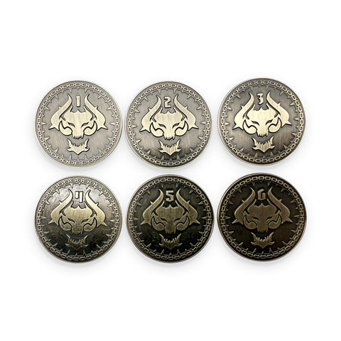 Adventure Coins - Objective Tokens (Blood Demon)