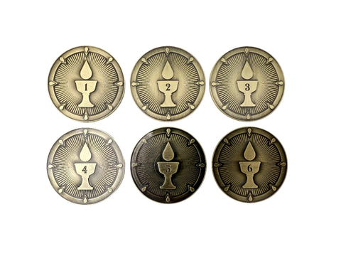 Adventure Coins - Objective Tokens (Blood Sacrifice)