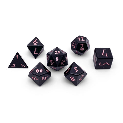 Orb of Annihilation - 7 Piece RPG Set 6063 Aluminum Orb Series™ Dice