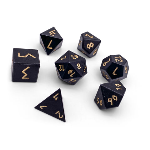 Orb of Disintegration - 7 Piece RPG Set 6063 Aluminum Orb Series™ Dice