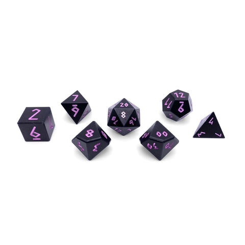 Orb of Desolation - 7 Piece RPG Set 6063 Aluminum Orb Series™ Dice