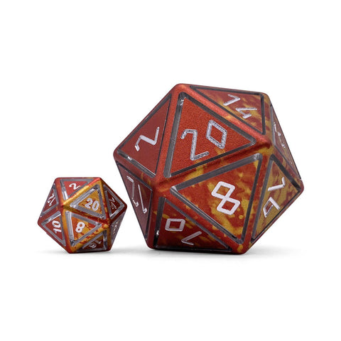 Phoenix Tears - Nimbus™ Boulder® 55mm 6063 Aluminum Wondrous Dice