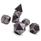 Nickel - 7 Piece RPG Set True Metal Dice - NOR 02632