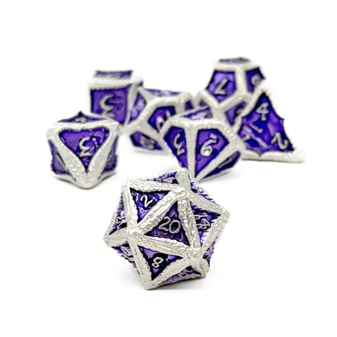 Pirate Dice - Parley 7 Piece RPG set Alloy Dice