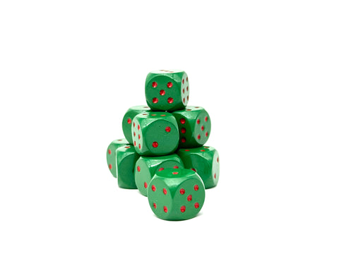 Warpips: Green - 10 - 12mm D6