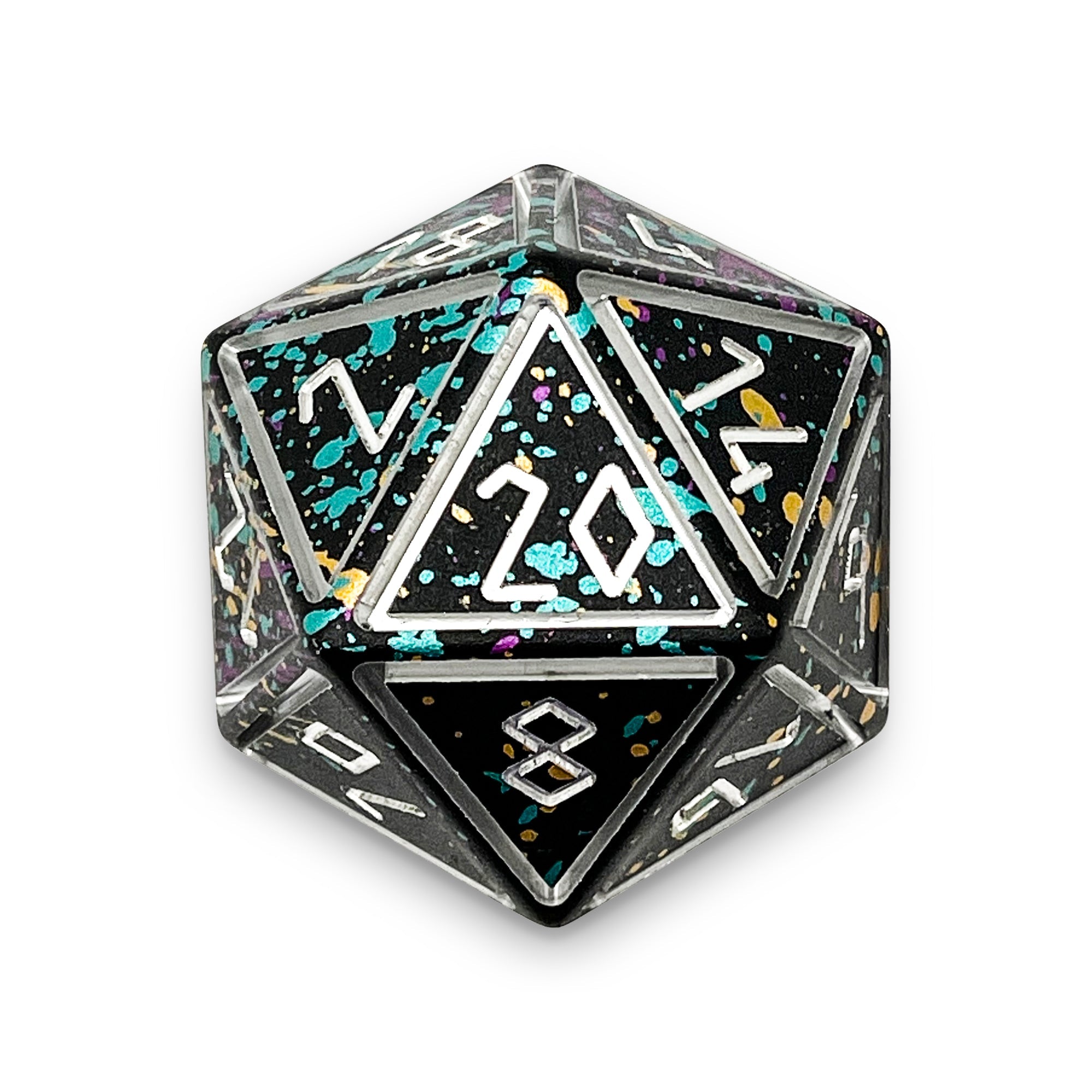 That 70s Die - Nimbus™ Boulder® 55mm 6063 Aluminum Wondrous Dice - NOR 02586