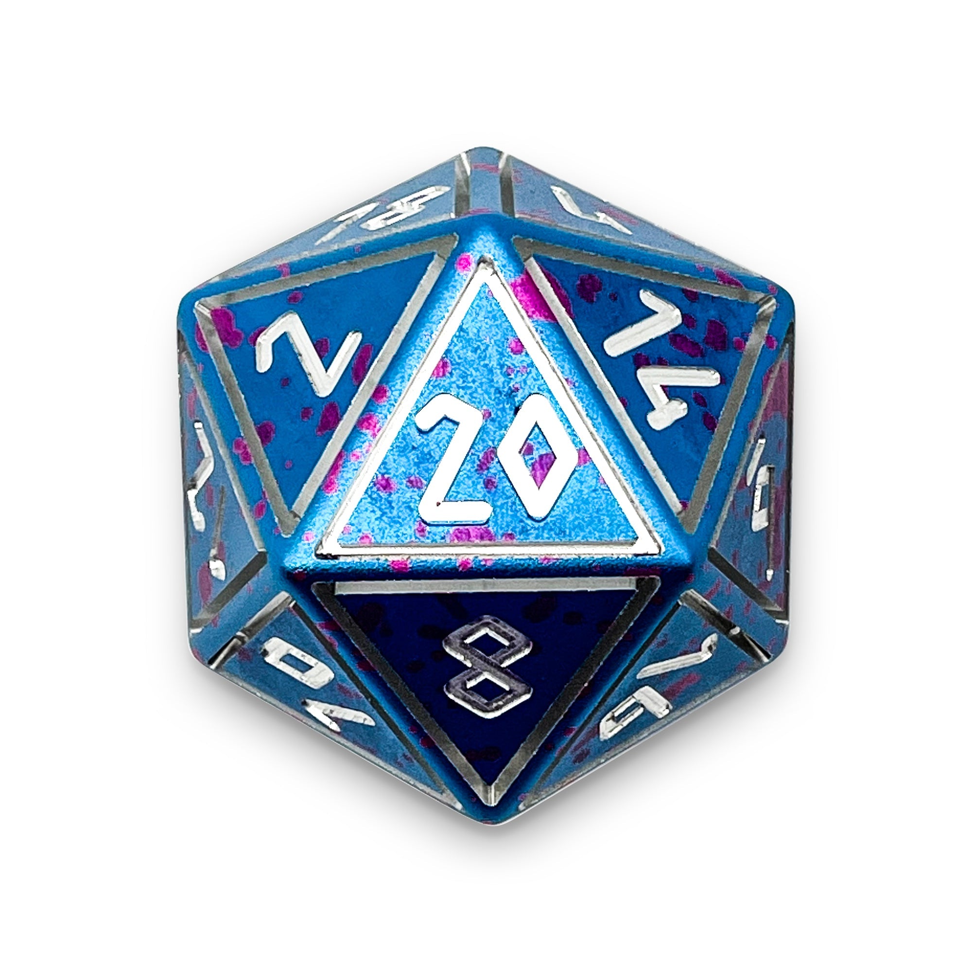 Miami Dice - Nimbus™ Boulder® 55mm 6063 Aluminum Wondrous Dice - NOR 02577