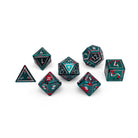 Wild Hunt - Nimbus™ 7 Piece RPG Set 6063 Aluminum Wondrous Dice - NOR 02539