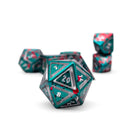 Wild Hunt - Nimbus™ 7 Piece RPG Set 6063 Aluminum Wondrous Dice - NOR 02539