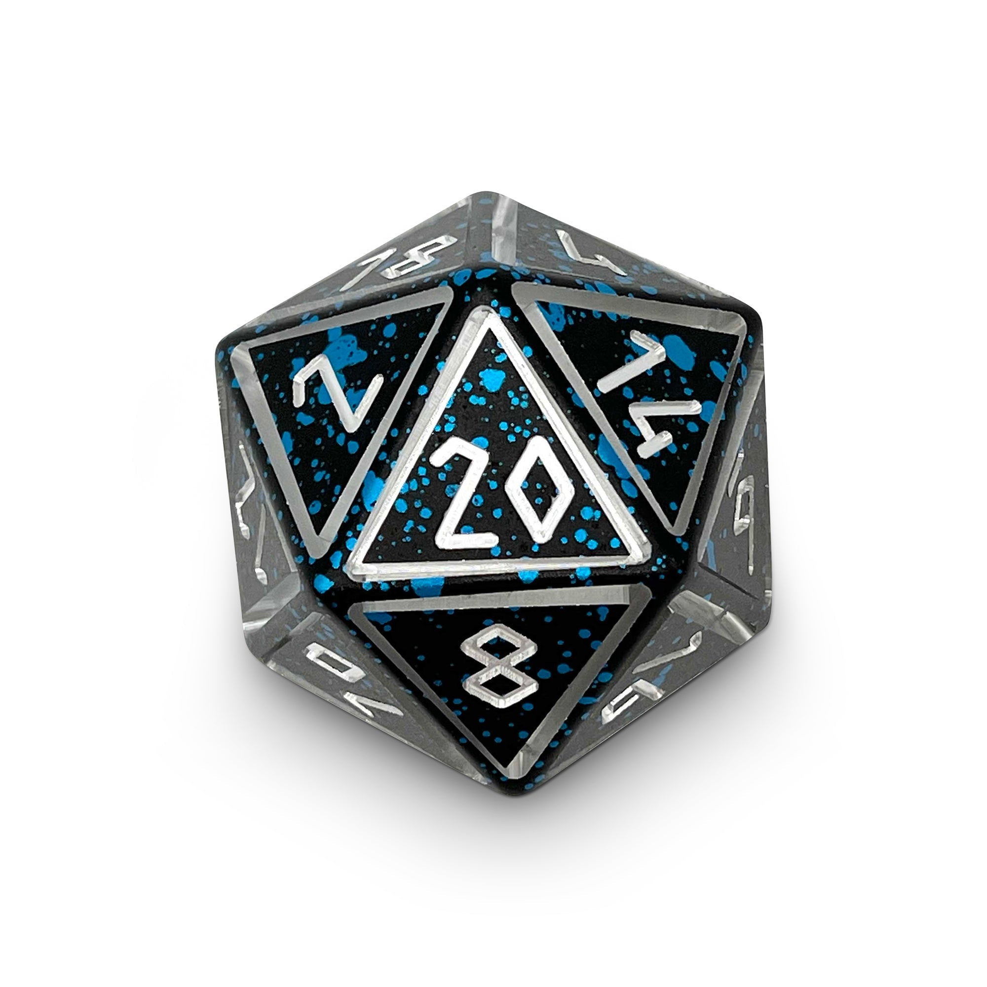 Willow O' Wisp - Nimbus™ Boulder® 55mm 6063 Aluminum Wondrous Dice - NOR 02592