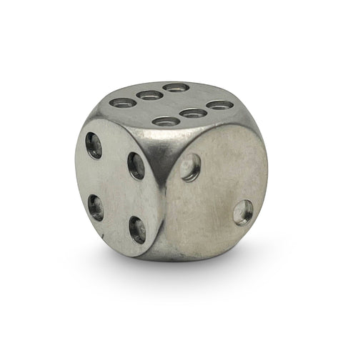 Stainless Steel - 16mm D6 Pips True Metal Pips