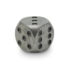 Damascus Steel - 16mm D6 Pips True Metal Dice - NOR 02628