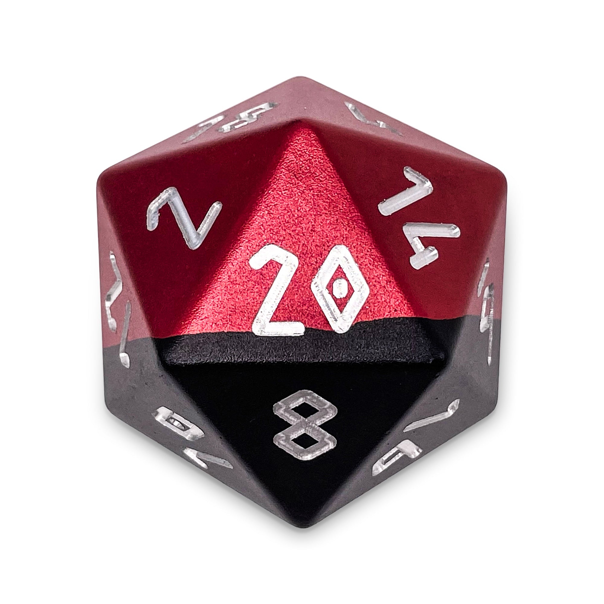 Blood Thirsty - Boulder 55mm 6063 Aluminum Hybrid Dice - NOR 02102