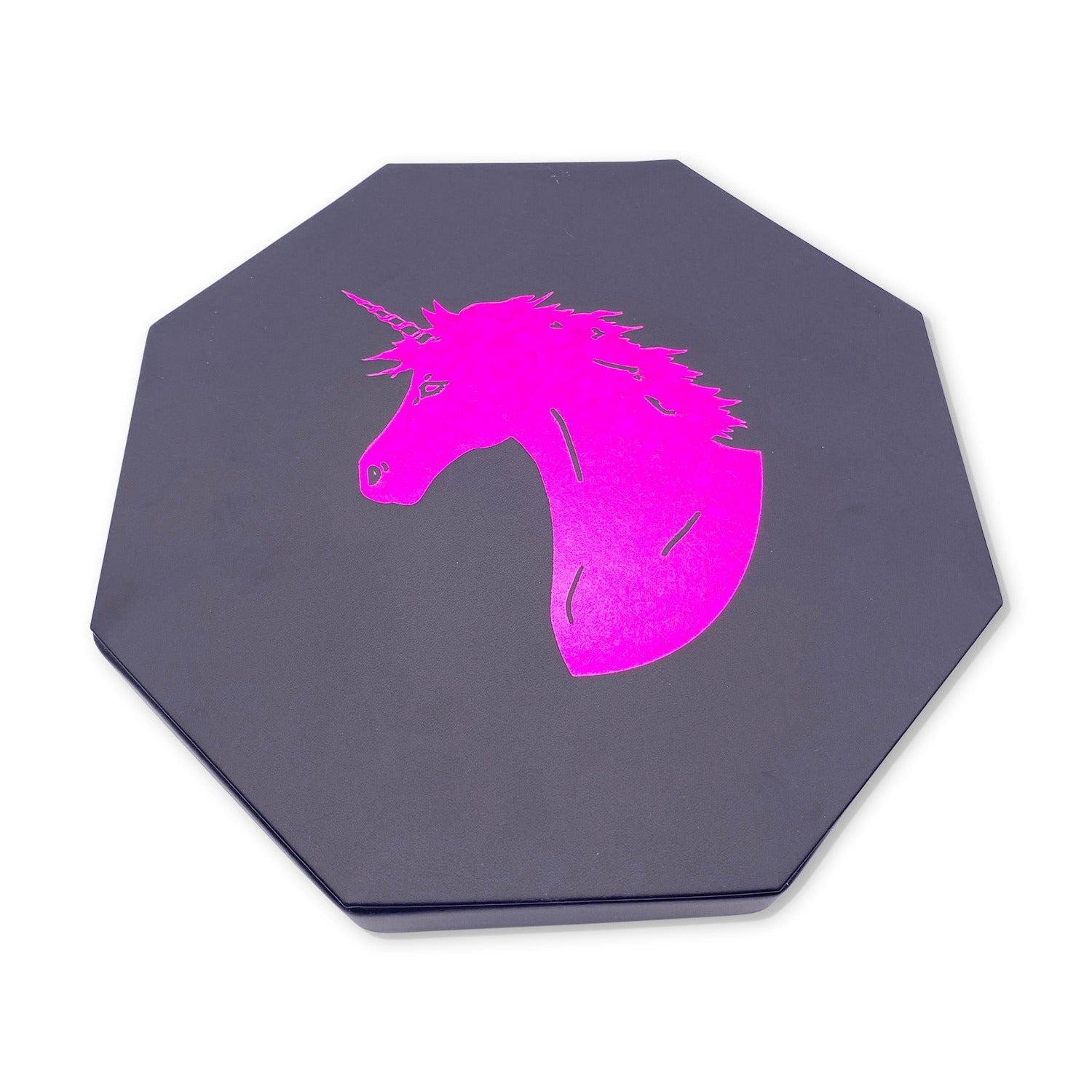 US- Fantasydice popular Electric Pink War Unicorn Dice Tray