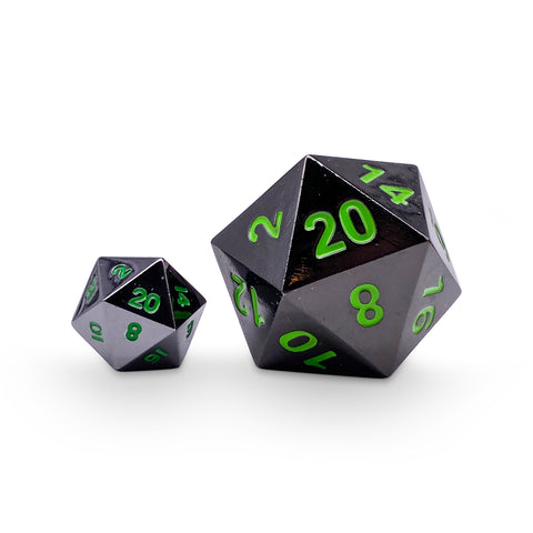 Poisoned Daggers - Boulder® 45mm D20 Metal Dice