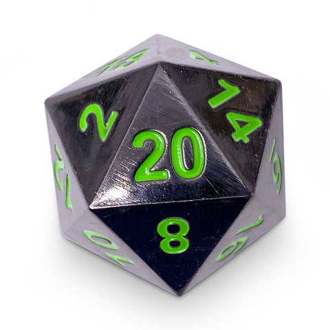 Poisoned Daggers - Boulder® 45mm D20 Metal Dice