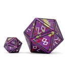 Purple Wyrm - Nimbus™ Boulder® 55mm 6063 Aluminum Wondrous Dice - NOR 02582