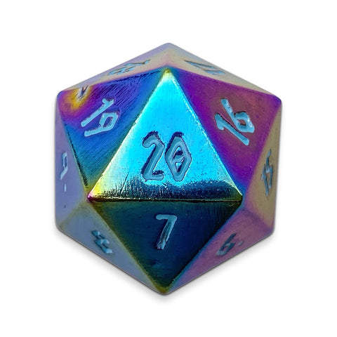 Queens Treasure Metal Countdown Dice 25mm