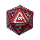 Nimbus™ Precision CNC Aluminum D20 Single Norse Font - Devils Red - NOR 02059