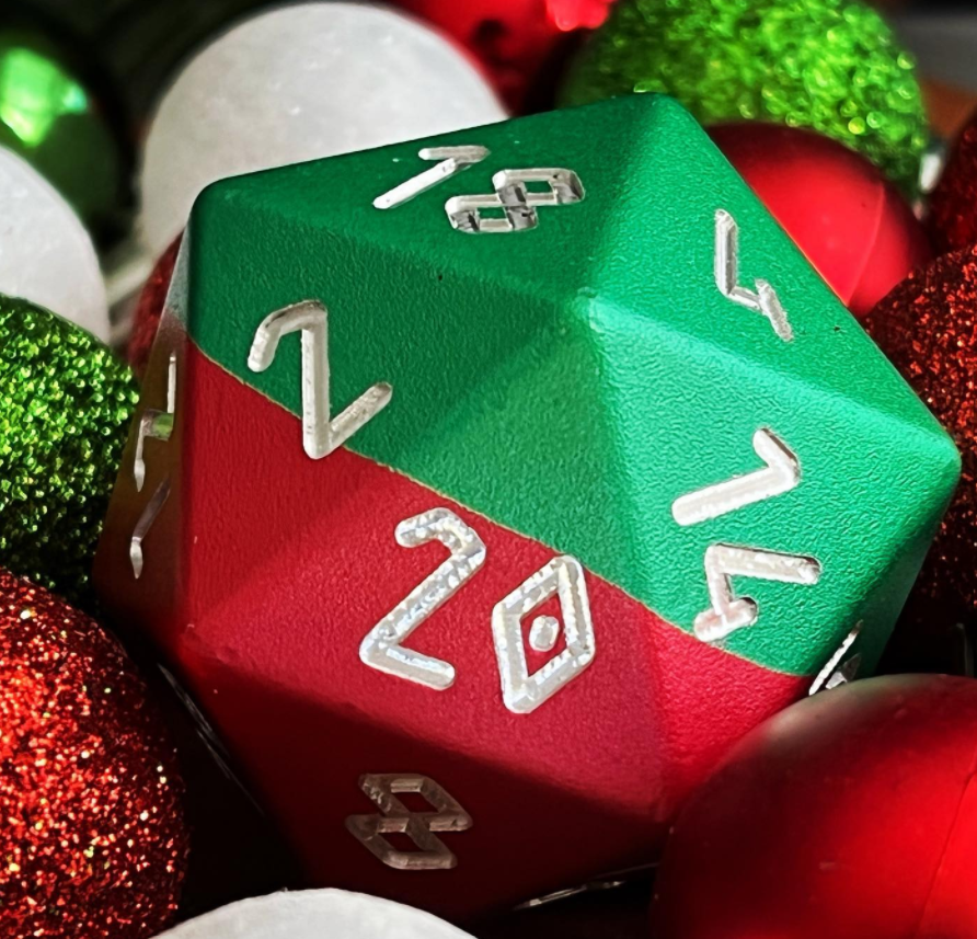 Mistletoe - Boulder 55mm 6063 Aluminum Hybrid Dice - NOR 02312